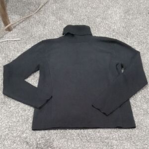 DD Collection Black Long Sleeve Turtleneck Sweater Size M